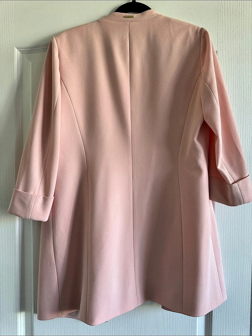 Anne Klein Pink Open Front Blazer Size Medium - Picture 2 of 5